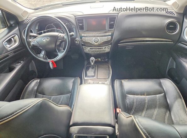 5N1AL0MM9GC520985 2016 INFINITI QX60 Черный Вид панели приборов