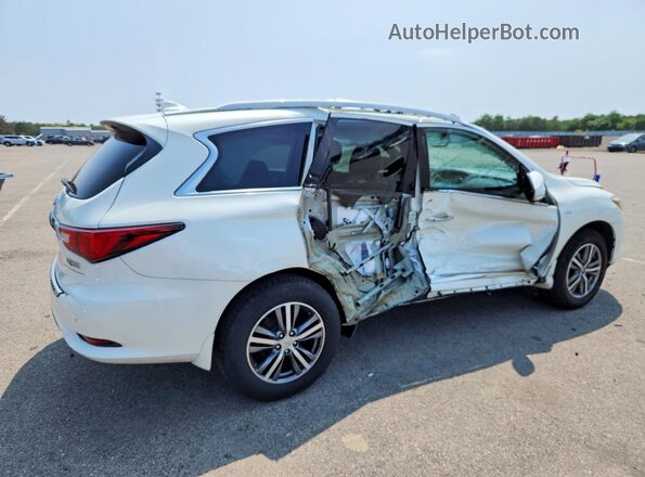 5N1AL0MM9GC523935 2016 INFINITI QX60 White უკანა მარჯვენა