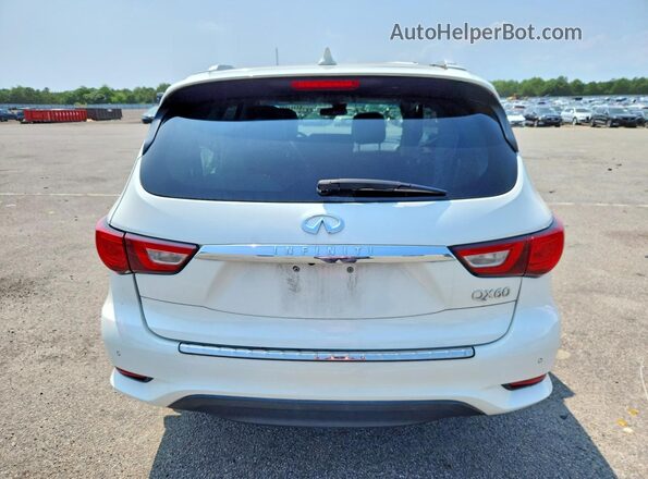 5N1AL0MM9GC523935 2016 INFINITI QX60 White უკანა ხედი