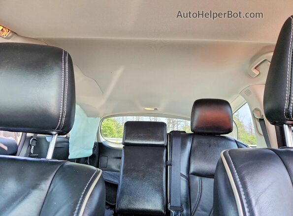 5N1AL0MM9GC523935 2016 INFINITI QX60 White უკანა სავარძლების ხედი