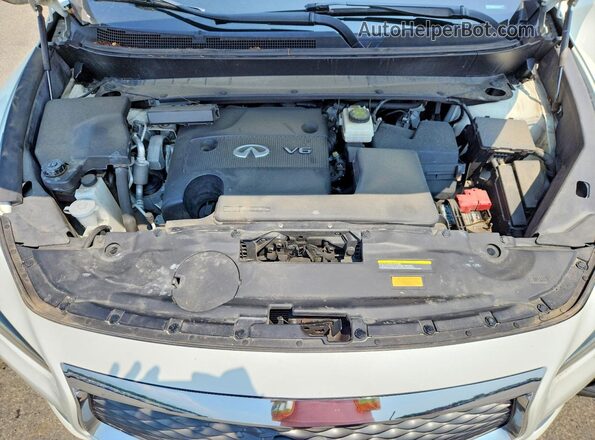 5N1AL0MM9GC523935 2016 INFINITI QX60 White ძრავის განყოფილების ხედი