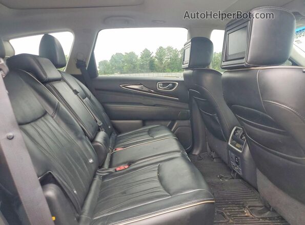 5N1AL0MM9GC524938 2016 INFINITI QX60 Blue Սալոնի հետևի տեսք