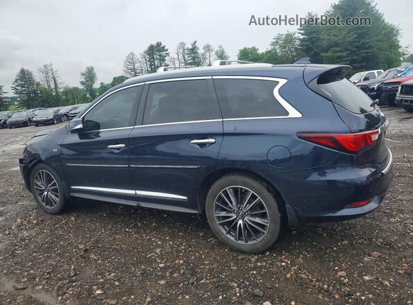 5N1AL0MM9GC524938 2016 INFINITI QX60 Blue Հետևի ձախ