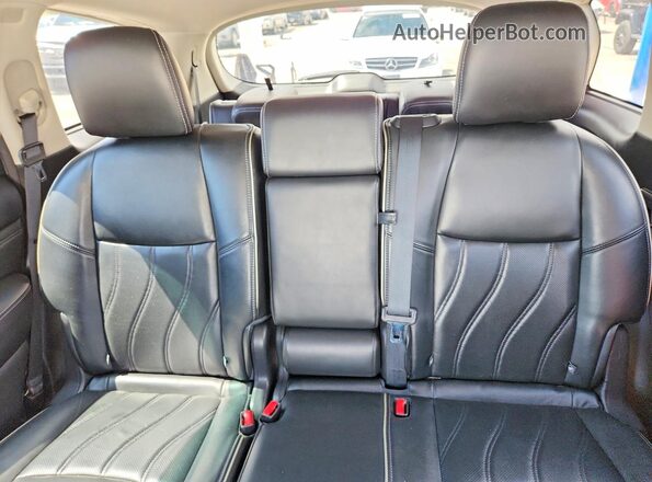 5N1AL0MM9GC529623 2016 INFINITI QX60 White Հետևի նստատեղերի տեսք