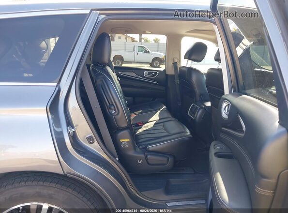 5N1AL0MMXGC501927 2016 INFINITI QX60 Gray VIN კოდის სტიკერის ხედი