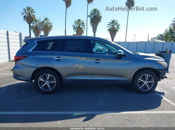 5N1AL0MMXGC501927 2016 INFINITI QX60 Gray უკანა სალონის ხედი