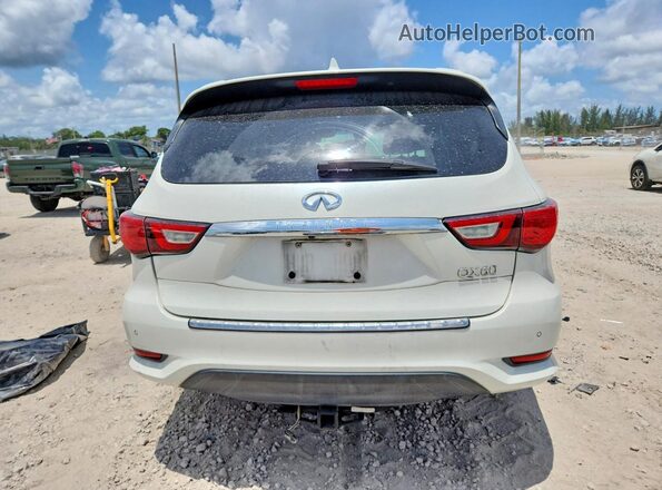 5N1AL0MN0GC502206 2016 INFINITI QX60 White Հետևի տեսք