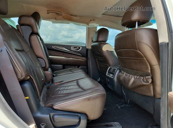 5N1AL0MN0GC502206 2016 INFINITI QX60 White Սալոնի հետևի տեսք