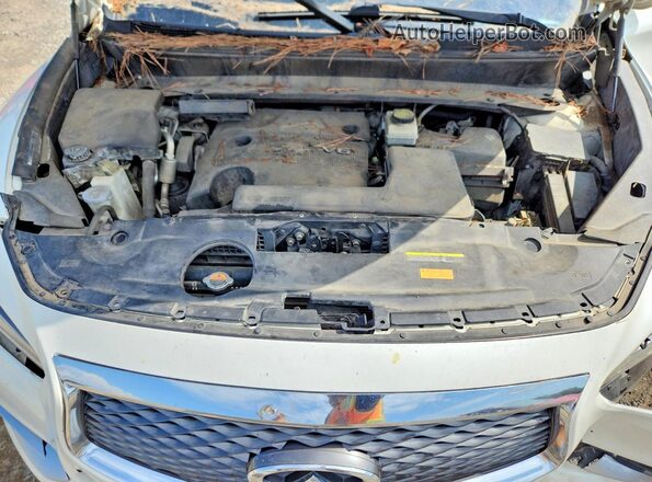 5N1AL0MN2GC531660 2016 INFINITI QX60 White Սալոնի հետևի տեսք