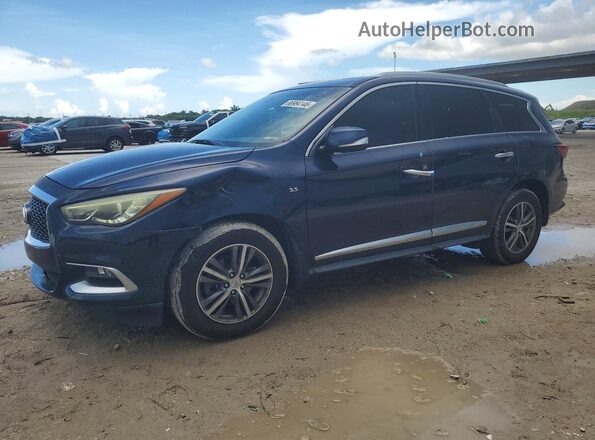 5N1AL0MN6GC508852 2016 INFINITI QX60 Blue Հետևի ձախ
