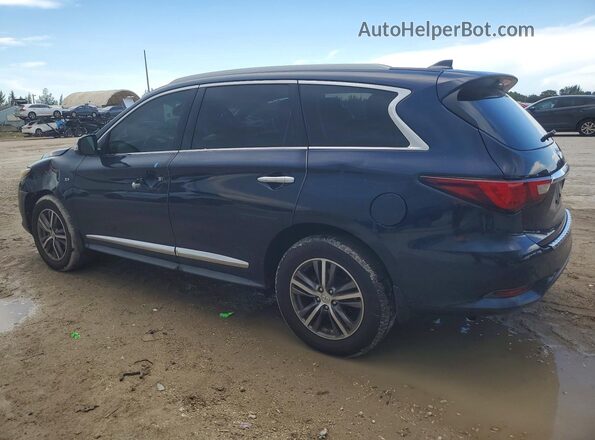 5N1AL0MN6GC508852 2016 INFINITI QX60 Blue Հետևի աջ