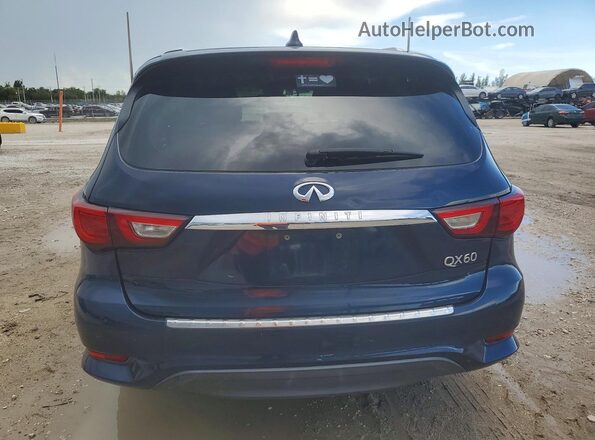5N1AL0MN6GC508852 2016 INFINITI QX60 Blue Սարքավորումների վահանակի տեսք