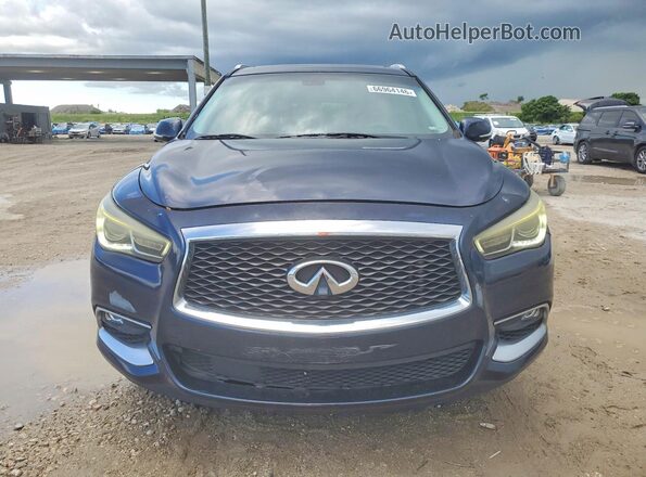 5N1AL0MN6GC508852 2016 INFINITI QX60 Blue Առջևի վահանակի տեսք