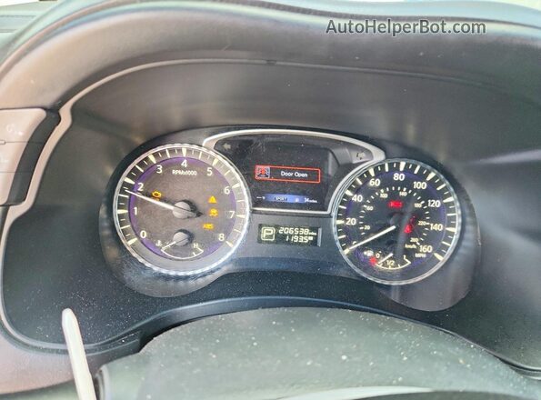 5N1AL0MN6GC521388 2016 INFINITI QX60 Серый Вид щитка приборов