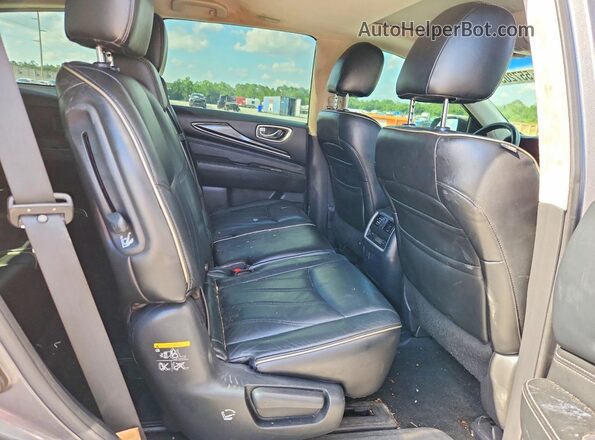 5N1AL0MN6GC521388 2016 INFINITI QX60 Серый Вид задней части салона