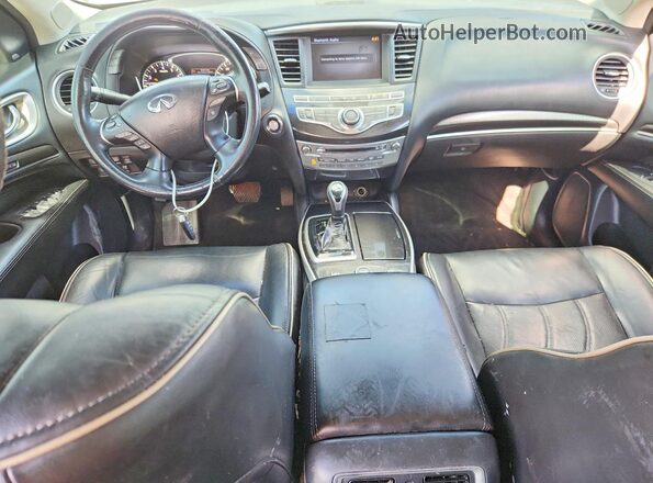 5N1AL0MN6GC521388 2016 INFINITI QX60 Серый Вид панели приборов