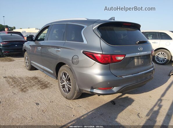 5N1AL0MN7GC504633 2016 INFINITI QX60 Gray Trasero izquierdo