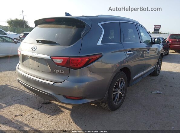 5N1AL0MN7GC504633 2016 INFINITI QX60 Gray Trasero derecho