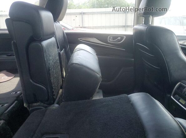 5N1AL0MN7GC508116 2016 INFINITI QX60 Gray Вид задньої частини салону