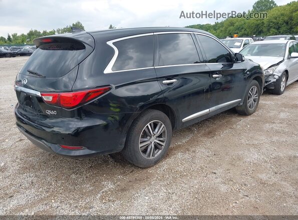 5N1AL0MN9GC511650 2016 INFINITI QX60 Black Հետևի աջ