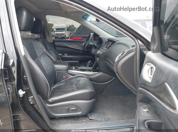 5N1AL0MN9GC511650 2016 INFINITI QX60 Black Սալոնի դիմացի տեսք