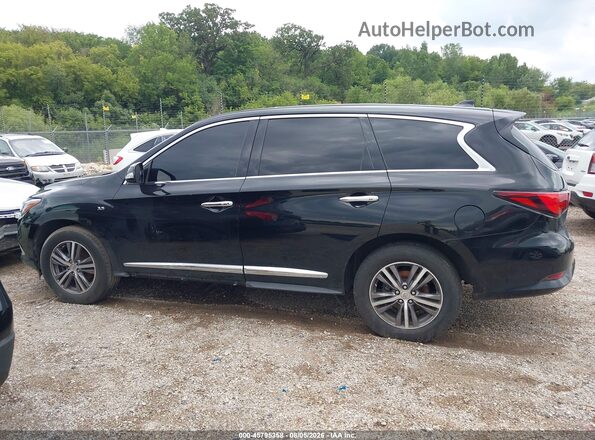 5N1AL0MN9GC511650 2016 INFINITI QX60 Black Սալոնի 360 աստիճան տեսք