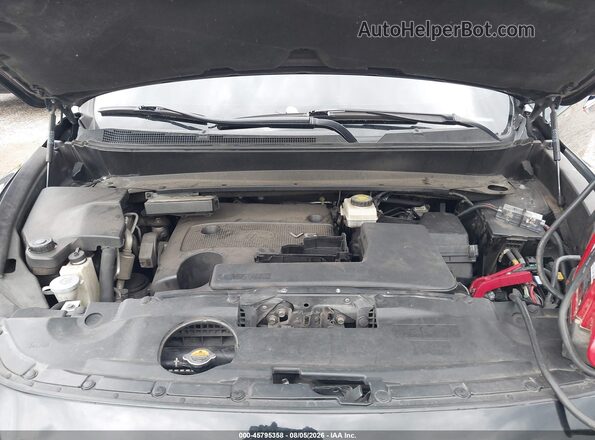 5N1AL0MN9GC511650 2016 INFINITI QX60 Black Հետևի տեսք