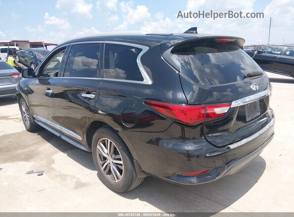 5N1AL0MNXGC517375 2016 INFINITI QX60 Black Rear left