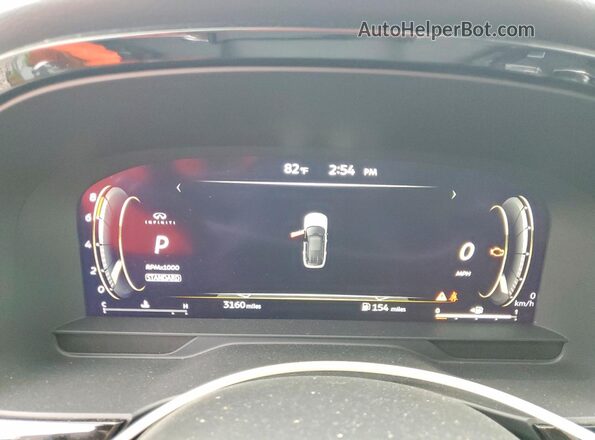 5N1AL1ER1TC333332 2026 INFINITI QX60 Gray ხელსაწყოთა პანელის ხედი