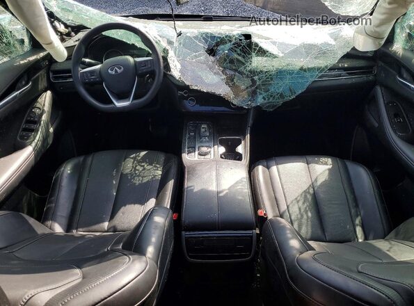5N1AL1ER3SC343441 2025 INFINITI QX60 Черный Вид панели приборов