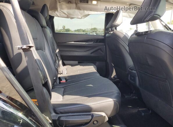 5N1AL1ER3SC343441 2025 INFINITI QX60 Черный Вид задней части салона