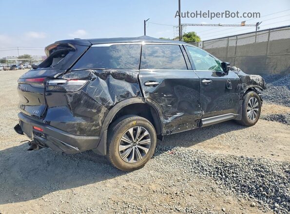 5N1AL1ER3SC343441 2025 INFINITI QX60 Черный Задняя правая четверть