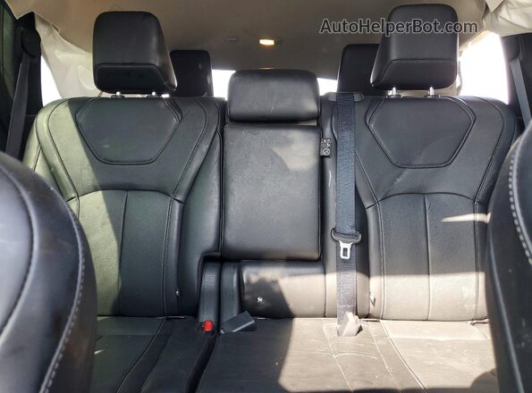5N1AL1ER3SC343441 2025 INFINITI QX60 Черный Вид задних сидений