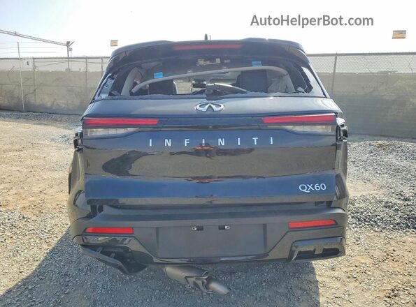 5N1AL1ER3SC343441 2025 INFINITI QX60 Черный Вид сзади