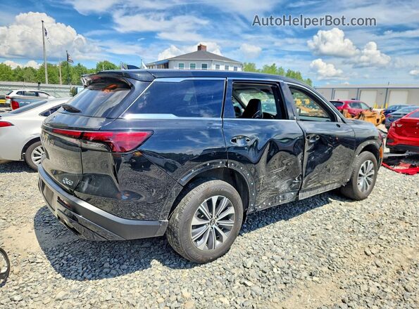 5N1AL1ES6SC343582 2025 INFINITI QX60 Black Tył prawy