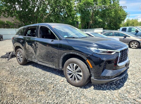 5N1AL1ES6SC343582 2025 INFINITI QX60 Black Przód prawy