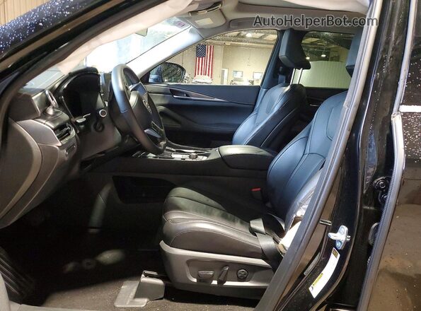5N1AL1ES7TC330762 2026 INFINITI QX60 Black Widok wnętrza z przodu