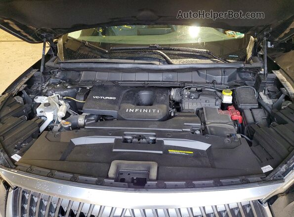 5N1AL1ES7TC330762 2026 INFINITI QX60 Black Widok komory silnika