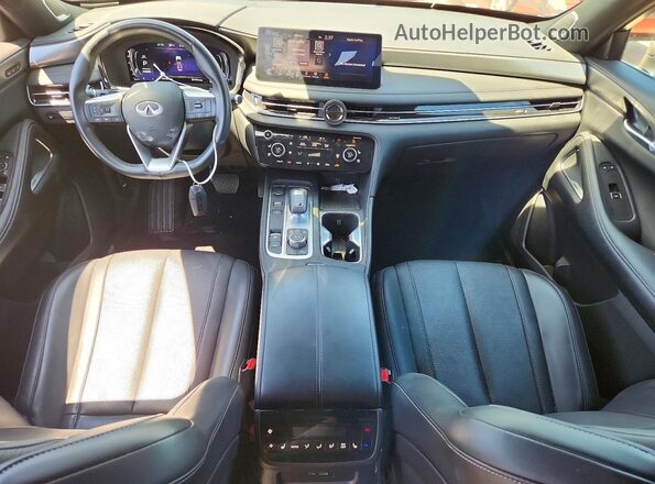 5N1AL1FR2SC338231 2025 INFINITI QX60 Gray Вид панелі приладів