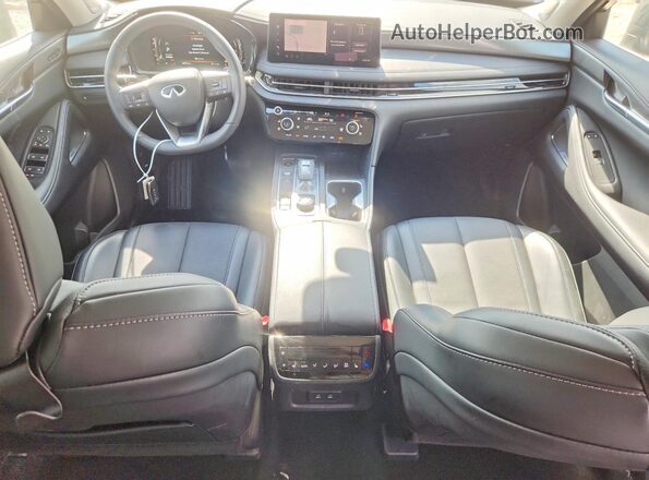 5N1AL1FR2TC336402 2026 INFINITI QX60 Gray Dashboard view