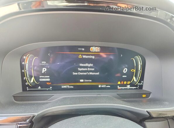 5N1AL1FR2TC336402 2026 INFINITI QX60 Gray Instrument cluster view