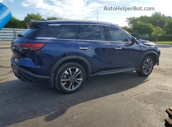 5N1AL1FR3SC339176 2025 INFINITI QX60 Blue Rear right