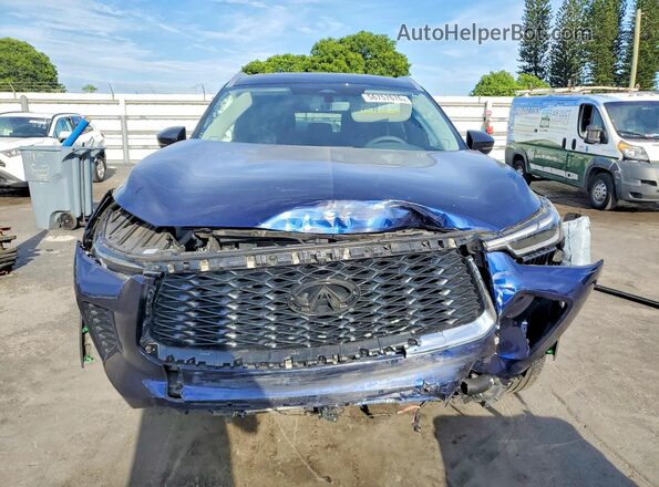 5N1AL1FR3SC339176 2025 INFINITI QX60 Blue Front view