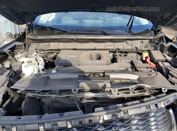 5N1AL1FR3SC339176 2025 INFINITI QX60 Blue Engine compartment view