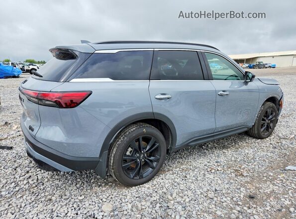 5N1AL1FR6SC330682 2025 INFINITI QX60 Gray Հետևի աջ