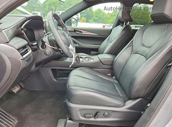 5N1AL1FR6SC330682 2025 INFINITI QX60 Gray Սալոնի դիմացի տեսք