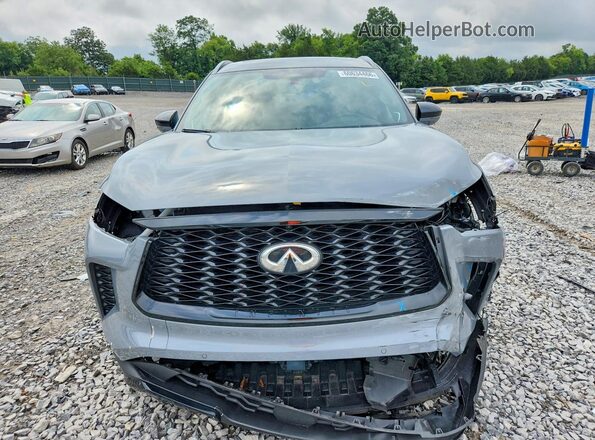 5N1AL1FR6SC330682 2025 INFINITI QX60 Gray Դիմացի տեսք
