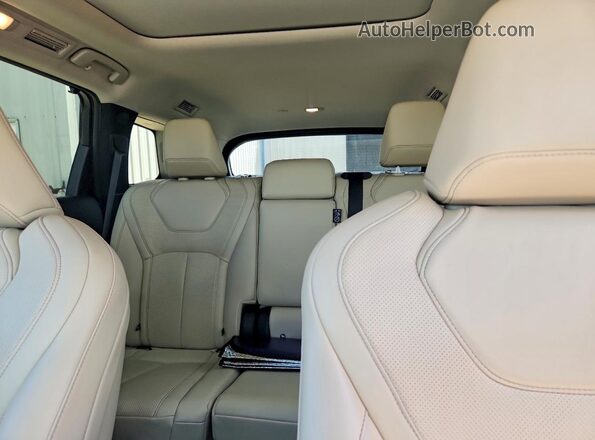 5N1AL1FR8SC350058 2025 INFINITI QX60 Beige უკანა სავარძლების ხედი