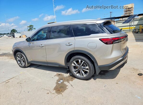5N1AL1FR8SC350058 2025 INFINITI QX60 Beige უკანა მარცხენა