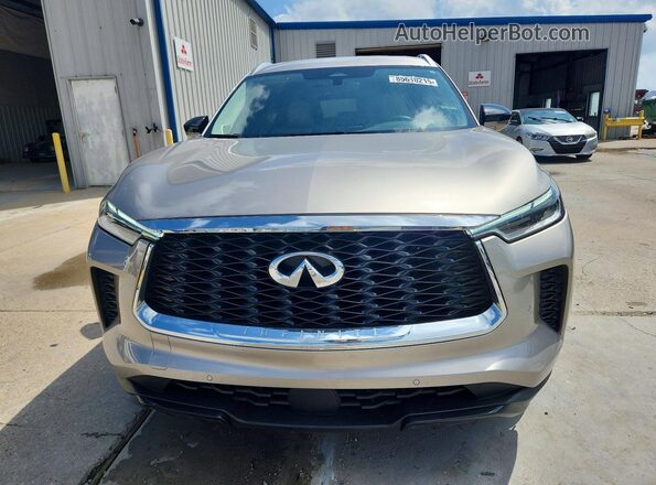 5N1AL1FR8SC350058 2025 INFINITI QX60 Beige წინა ხედი